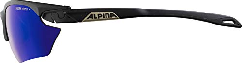 ALPINA, Twist Five HR S HMB+ Gafas Deportivas, Black Matt, One Size Occhiali sportivi, Unisex-Adult