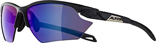 ALPINA, Twist Five HR S HMB+ Gafas Deportivas, Black Matt, One Size Occhiali sportivi, Unisex-Adult