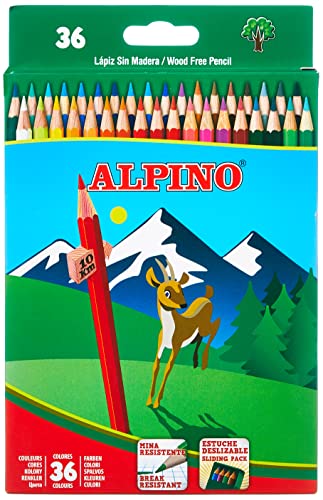 Alpino AL010600  - Lápices de colores, 36 unidades