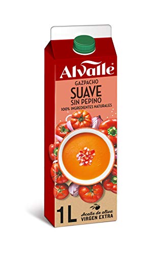 Alvalle Gazpacho Suave sin Pepino, 1L