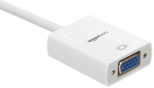 Amazon Basics - Adaptador de pantalla de Mini DisplayPort a VGA