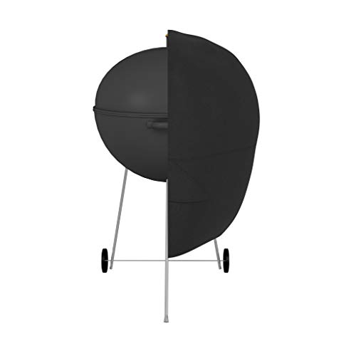 Amazon Basics - Funda para barbacoa americana redonda de carbón - Negro