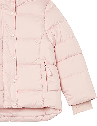 Amazon Essentials Heavy-Weight Hooded Puffer Jackets Chaqueta, Malva Claro, 6-7 años