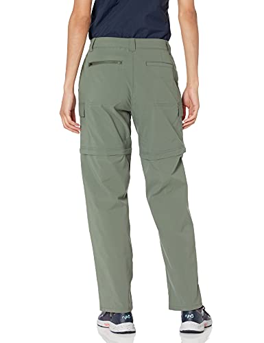 Amazon Essentials Stretch Woven Convertible Zip-Off Outdoor Hiking Pants Pantalones de Senderismo, Verde Oliva Viejo, 48