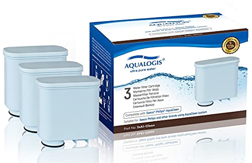 Aqualogis Al-Clean - Filtro de cal y agua para cafeteras automáticas Saeco y Philips Saeco CA6903/01 AquaClean