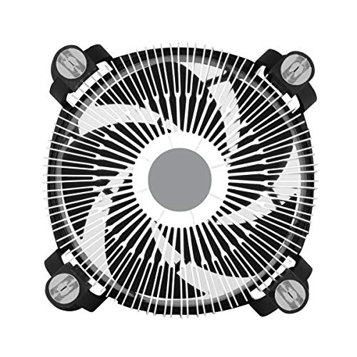 ARCTIC Alpine 12 CO - Disipador de CPU, Enfriador de CPU para Intel, Funcionamiento Continuo, Ventilador PWM de 92 mm, con Compuesto Térmico MX-2 Pre-aplicado, Fácil Instalación