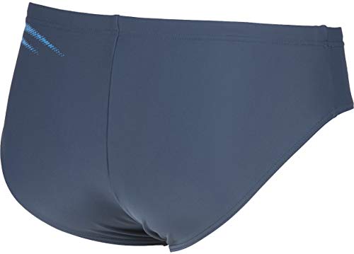 ARENA M Spirit Brief - Bañador Slip para Hombre, Color Shark/Turquoise, Talla 100