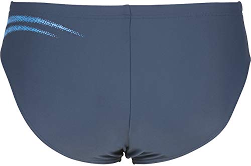 ARENA M Spirit Brief - Bañador Slip para Hombre, Color Shark/Turquoise, Talla 100