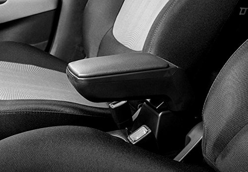 ARMSTER STANDARD | Reposabrazos para Coche | Compatible con VW Caddy III TOURAN (2004-2014) | Elaborado en Polipiel | Plegable | Accesorios para Coche Interior | Gran Confort | Espacio Almacenamiento