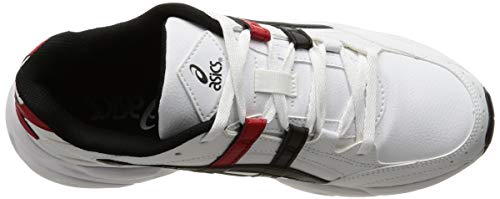 Asics Gel-BND, Zapatillas de Balonmano Hombre, Blanco (White/Classic Red 101), 44 EU