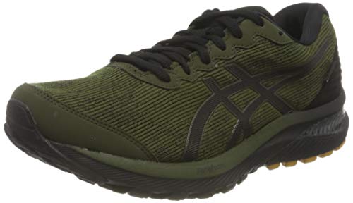 Asics Gel-Cumulus 22 G-TX, Road Running Shoe Hombre, Smog Green/Black, 42.5 EU