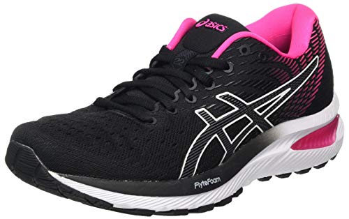 Asics Gel-Cumulus 22, Sneaker Mujer, Black Pink GLO, 39 EU