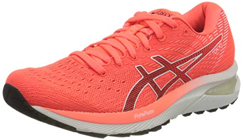 Asics Gel-Cumulus 22 Tokyo, Road Running Shoe Mujer, Sunrise Red/Black, 42.5 EU