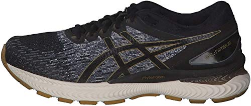 ASICS Gel-Nimbus 22 Knit, Zapatillas Deportivas Hombre, Noir Noir, 44.5 EU