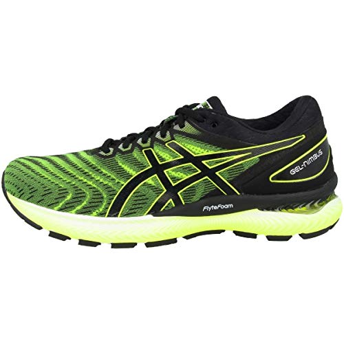 Asics Gel-Nimbus 22, Zapatillas de Correr Hombre, Amarillo (Safety Yellow/Black), 46 EU