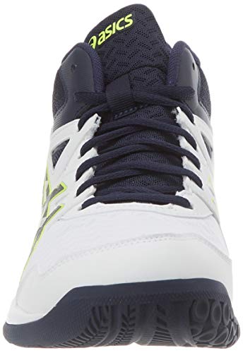 Asics Gel-Task MT 2, Indoor Court Shoe Hombre, White/Gunmetal, 46.5 EU