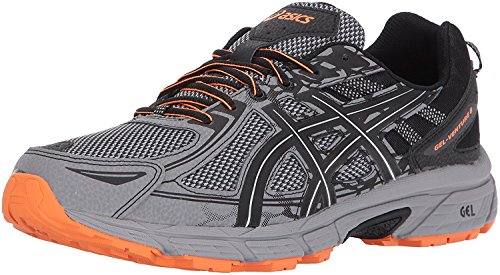 Asics - Gel-Venture 6 - Zapatillas deportivas de hombre para correr, Gris (Gris escarchado/Fantasma/Negro), 9.5 X-Wide