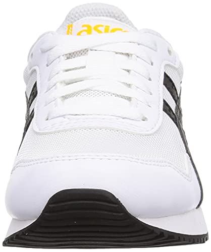 ASICS Tiger Runner, Zapatillas de bsquetbol Hombre, Blanco y Negro, 39 EU