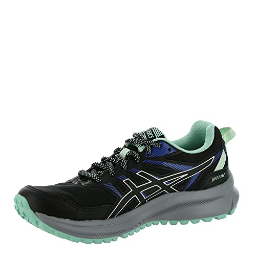 ASICS Zapatillas de running Trail Scout 2 para mujer, Negro (Black/birch), 37.5 EU