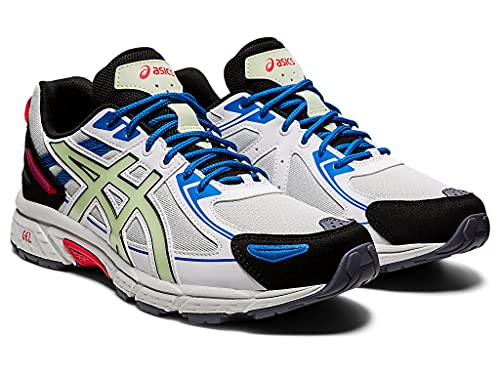 ASICS Zapatillas Gel-Venture 6 para hombre, Gris Glaciar/Verde Whisper, 44.5 EU