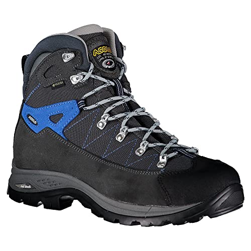 Asolo Finder GV Mm, Botas de montaña Hombre, GRAF/G.NETAL/SPO.BLU, 43 1/3 EU