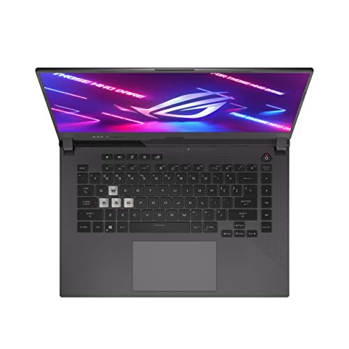 ASUS ROG G513QM-HF026 - Ordenador Portátil Gaming de 15.6" FullHD 300Hz (Ryzen 7 5800H, 16GB RAM, 1TB SSD, NVIDIA RTX3060-6GB, Sin Sistema Operativo) Gris Eclipse-Teclado QWERTY español