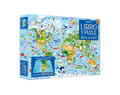 Atlas mundial (Libro y puzle)