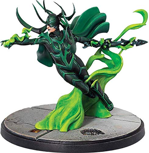 Atomic Mass Games CP12en Marvel Crisis Procol - Crisis Protocol Loki & Hela Character EN - Juego de Miniaturas en Inglés