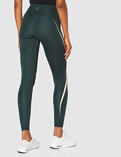 AURIQUE High Waisted Sports Legging Leggings Deportivos, Verde, 40