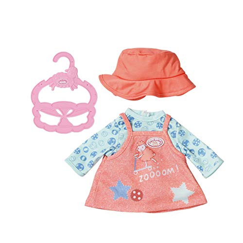 Baby Annabell Little Bebé 36cm-para Niñas 1 Año en Adelante-Fácil para Manos Pequeñas-Incluye Vestido, Sombrero para el Sol y Percha (706251)