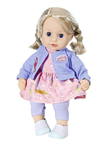 Baby Annabell Little Sophia 36 cm, Para niños a partir de 1 año, Promueve la Empatía y las Habilidades Sociales, Incluye Muñeca y Vestido