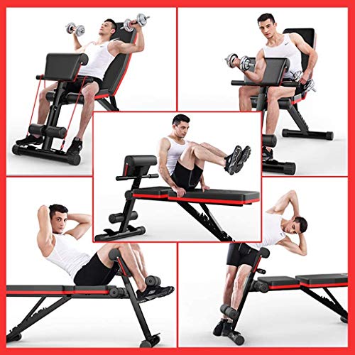 Banco de Musculación Plegable Entrenamiento Completo tu Gimnasio Fitness tu Banco de musculacion ajustable Pro