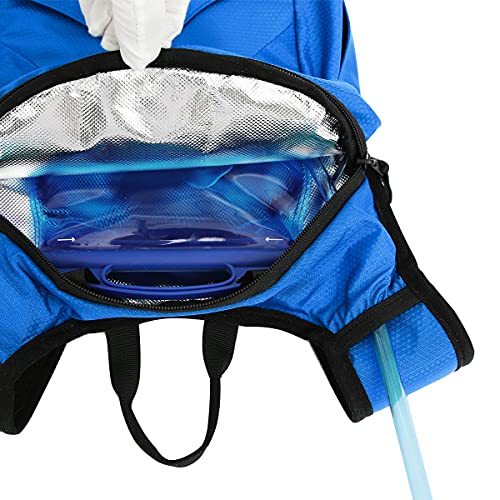 BBD Mochila de Ciclismo 18L Unisex Impermeable con Funda de Casco, Adecuado para Senderismo Running Montanismo Camping Viaje Deporte al Aire Libre