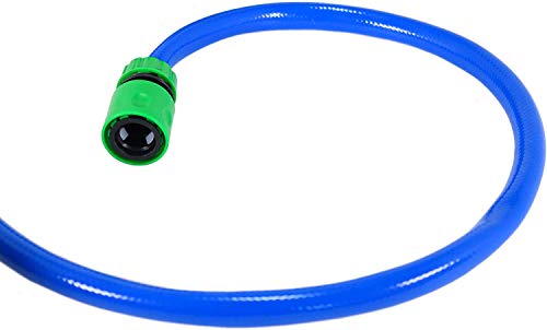 Benbulben - Manguera de agua de grado alimenticio de 5 m y conectores para caravana, autocaravana y barco, 12 mm y 1/2 pulgadas