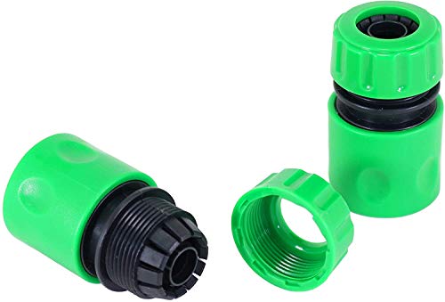 Benbulben - Manguera de agua de grado alimenticio de 5 m y conectores para caravana, autocaravana y barco, 12 mm y 1/2 pulgadas