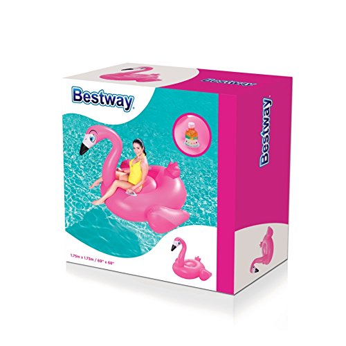 Bestway 41108 - Flamenco hinchable para adultos con asas