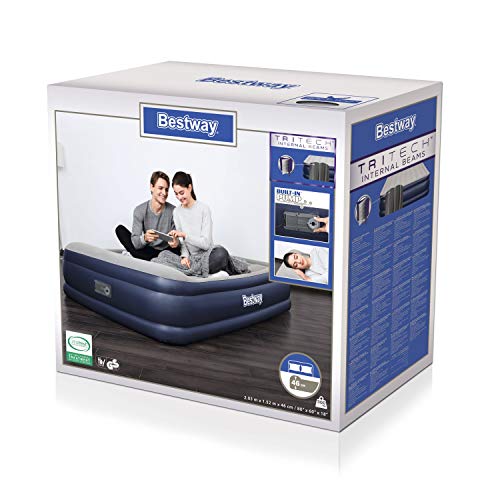 Bestway Colchas hinchables, Azul, 203 x 152 x 46 cm