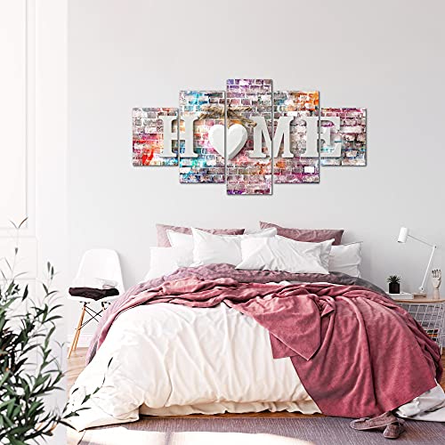 Bilder Home Vintage Wandbild 200 x 100 cm Vlies - Leinwand Bild XXL Format Wandbilder Wohnung Deko Kunstdrucke - MADE IN GERMANY - Fertig zum Aufhängen 014851a