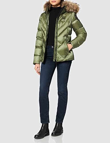 Blauer Chaqueta Corta Acolchada Pluma, 647 Verde Alpino, S para Mujer