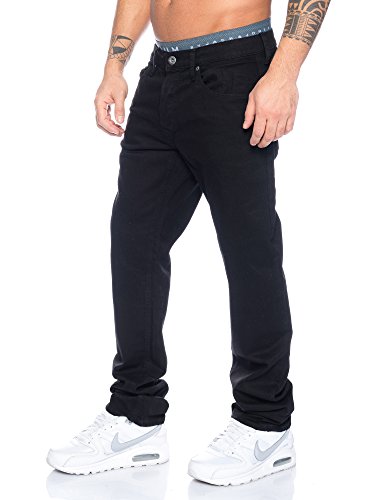 BLEND 700511/ Twister 76100 - Pantalones para Hombre, Color Negro 100, Talla W38 / L32 (ES 48)