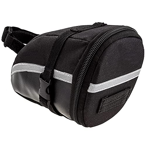 Bolsa Bicicleta, Bolsa de Sillín de Ciclismo, Bolsa Sillín Almacenamiento Ciclismo, Adecuado para Bicicletas de Carretera, Bicicletas de Montaña, Bicicletas Urbanas