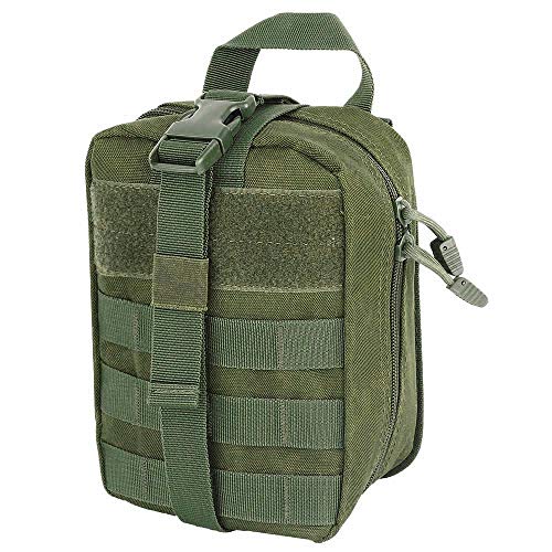 Bolso Médico,600D Molle Riñonera Táctica de Emergencia,Impermeable Bolsa de Emergencia para Sobrevivir,para Al Aire Libre, Senderismo, Camping, Caza