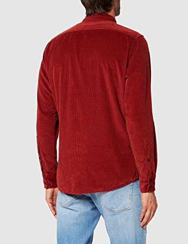 BOSS Riou Camisa, Medium Red611, S para Hombre