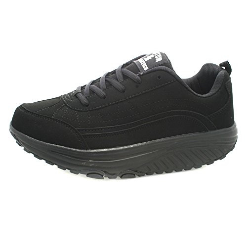 Boston Athletics Black Trim Shape Roller Zapatillas de mujer-40