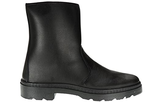 Bota Trabajo Hombre. Marca POSTIGO 40. Media Caña en Piel Flor Curtida. Campo. Labores Agrícolas. Bota Protección. Montaña. Forro Abrigo Negro Talla 44