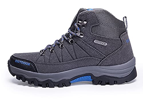 Botas de Senderismo Hombre Impermeables Zapatillas de Trekking Montaña al Aire Trail Invierno Botines Zapatos