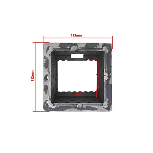 Brasero estufa acero quemador de pellets para estufas de leña chimenea repuesto estufa pellet cesta pellets