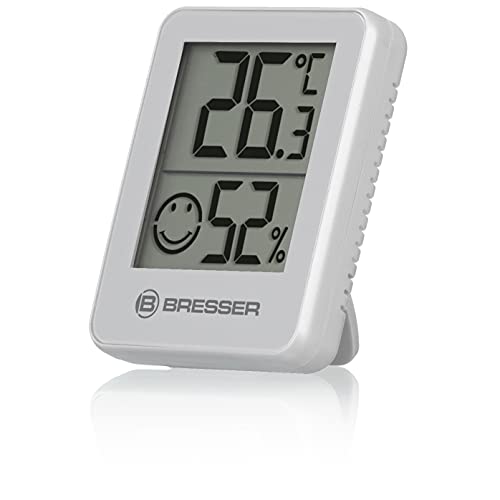 Bresser Temeo Hygro Indicator Juego de 3, Color Blanco