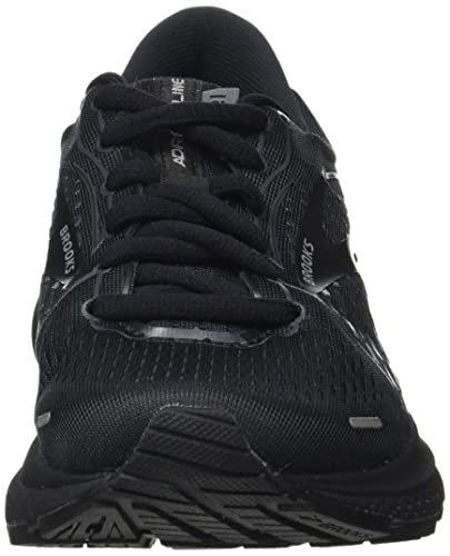 Brooks Adrenaline GTS 21, Zapatillas para Correr Mujer, Black/Black/Ebony, 42 EU