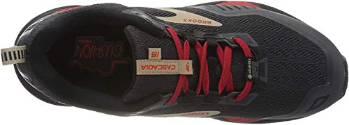 Brooks Cascadia 15 GTX Negro Rojo 1103411D075